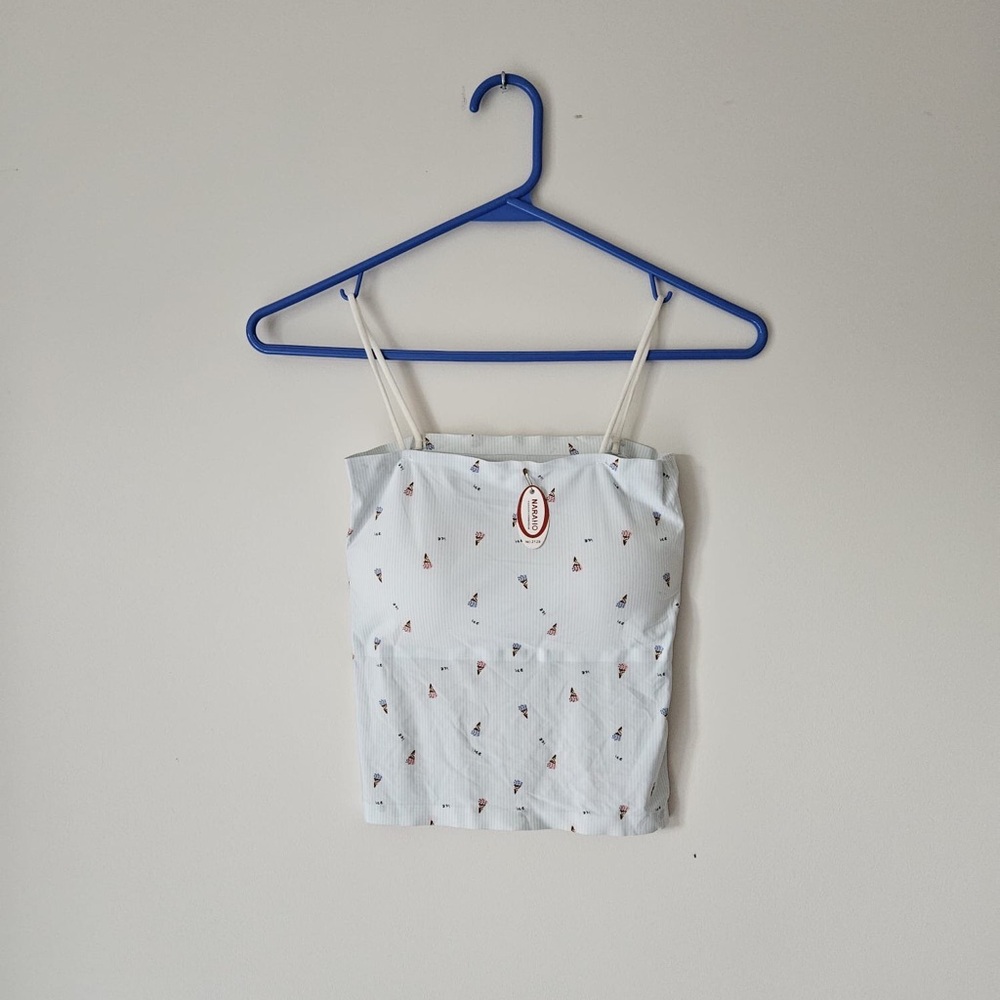 Light Blue Spaghetti Strap Bustier